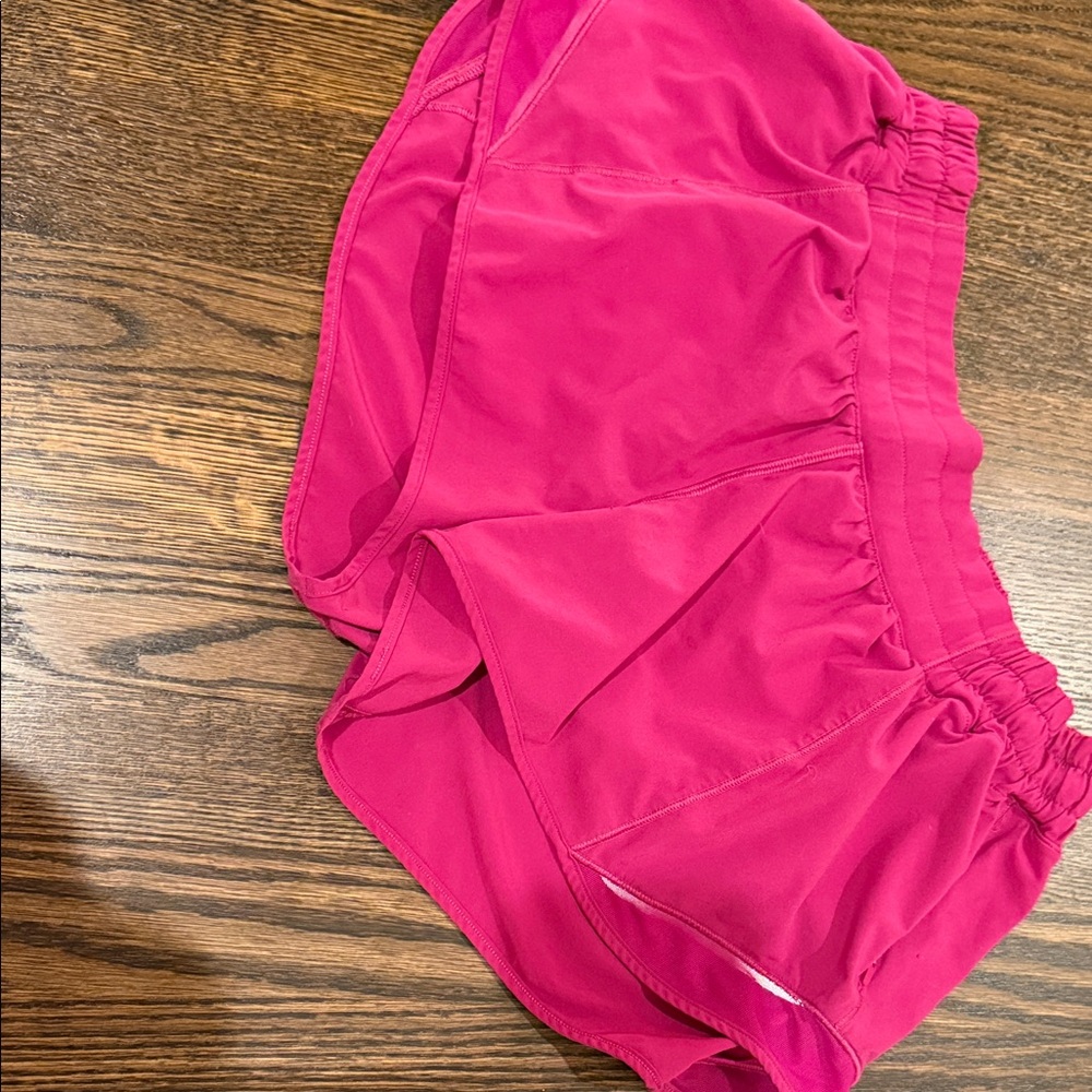 lululemon athletica Fuchsia Athletic Shorts
